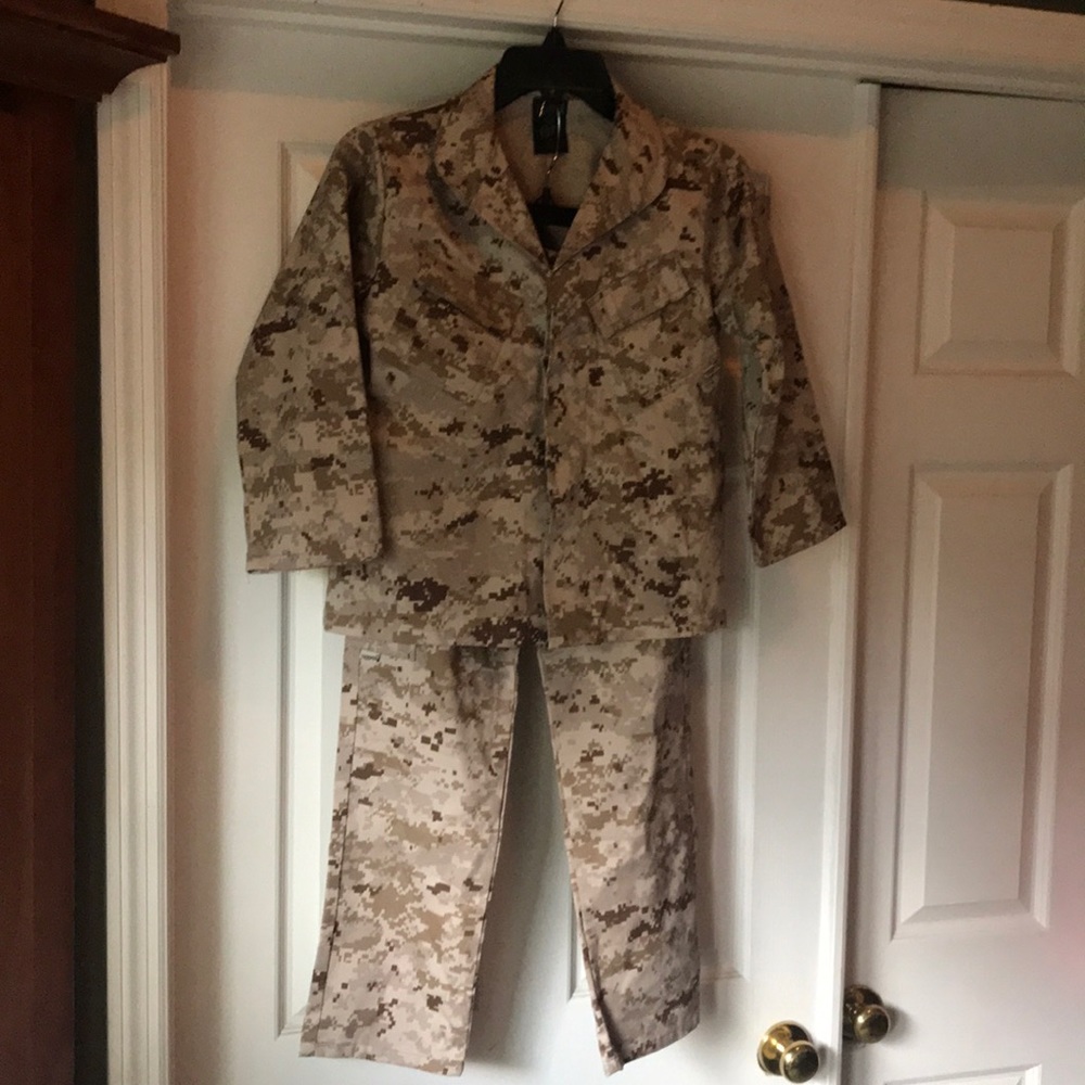 USMC Marine Corps Camouflage med 10-12 New